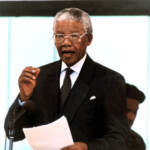 Nelson Mandela presidente del Sudafrica