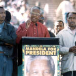 Nelson Mandela presidente del Sudafrica