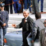 Nelson Mandela presidente del Sudafrica