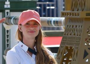 Jennifer Gates al Longines Grand Prix di Parigi