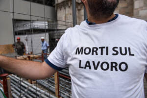 Presidio sindacati contro le morti sul lavoro