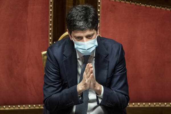 Senato - Mozione di sfiducia nei confronti del ministro della Salute Roberto Speranza