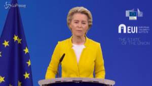 Von der Leyen Ue pronta a discutere proposta Usa su brevetti