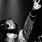Bob Marley al concerto del festival di reggae a Parigi.