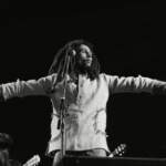 Bob Marley in concerto.