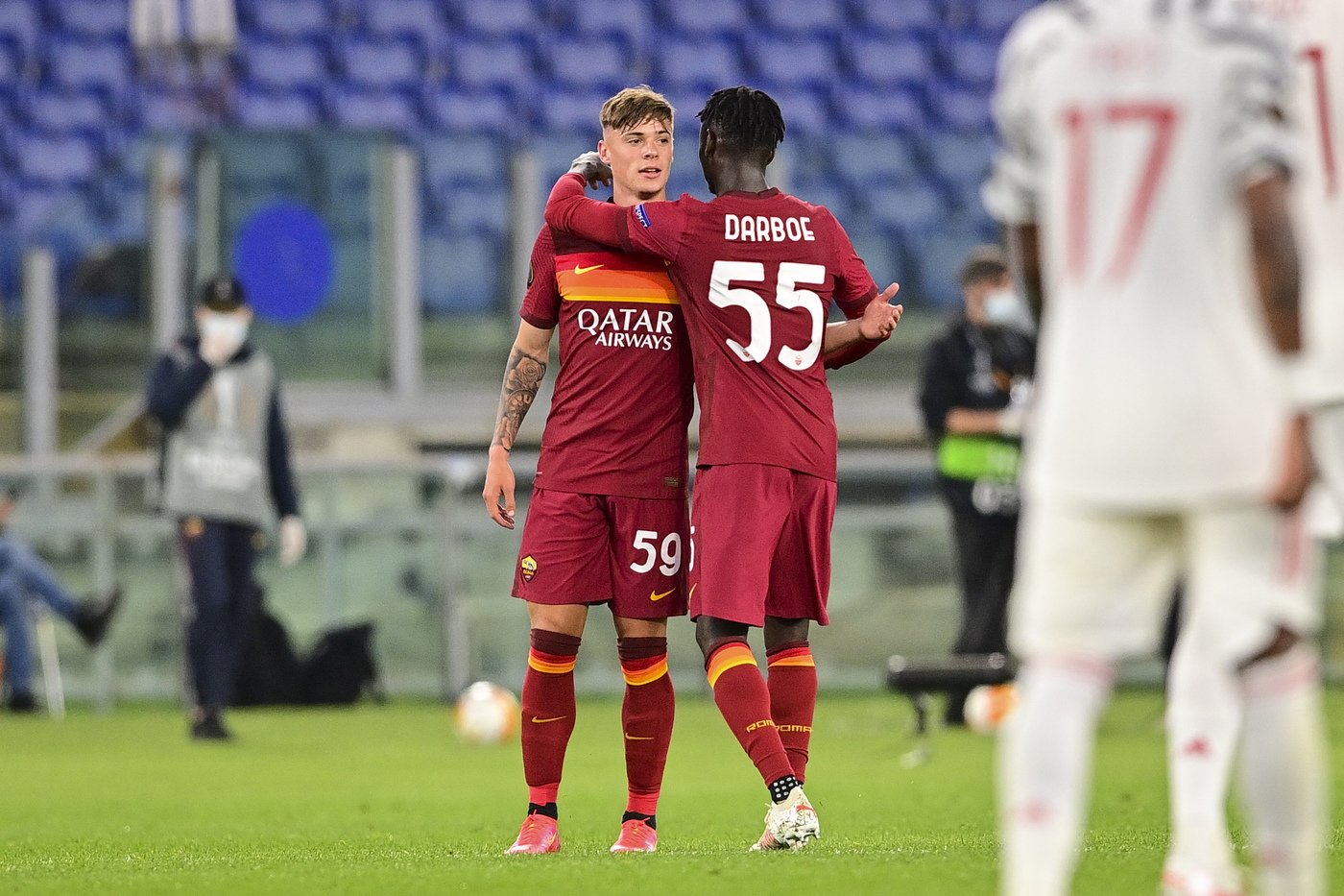 Europa League, Roma non compie il miracolo: la vittoria sul Manchester non basta Europa League, Roma non compie il miracolo: la vittoria sul Manchester non basta