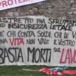 Prato, rabbia e commozione alla manifestazione per Luana D’Orazio