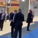 L’arrivo del premier Draghi al Social Summit dei leader Ue