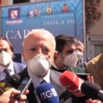Vaccini, De Luca: “Obiettivo immunizzare la Campania entro luglio, ma mancano dosi”