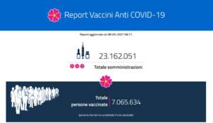 Report vaccini 8 maggio