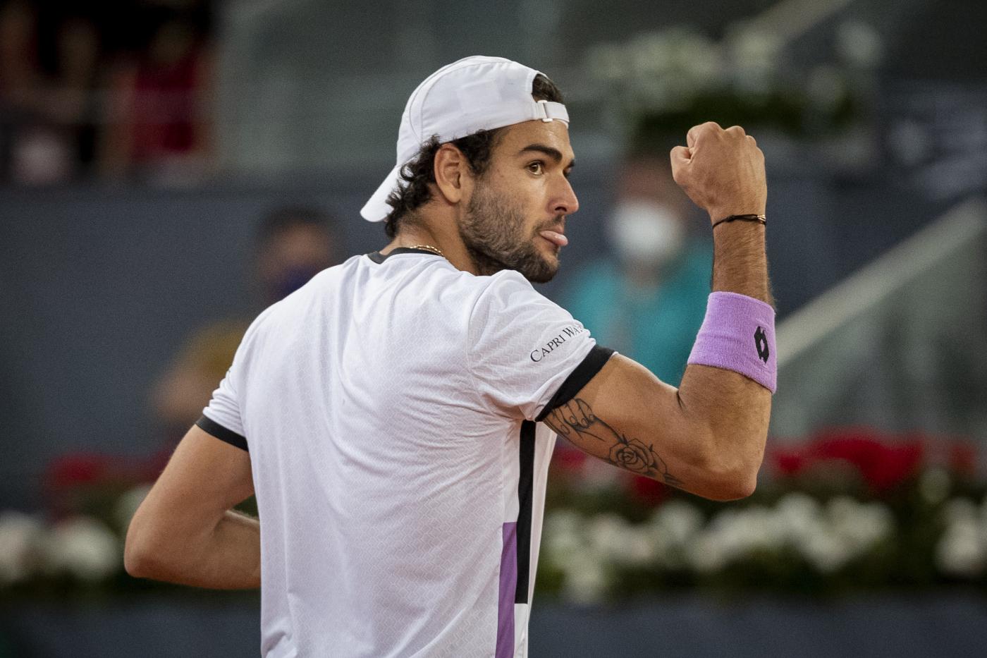 Tennis, ATP Madrid: Berrettini in finale contro Zverev