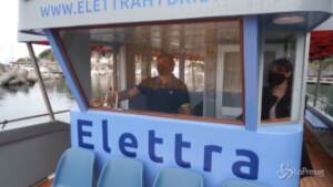 Elettra, la prima imbarcazione ibrida a energia solare in Italia per servizio passeggeri