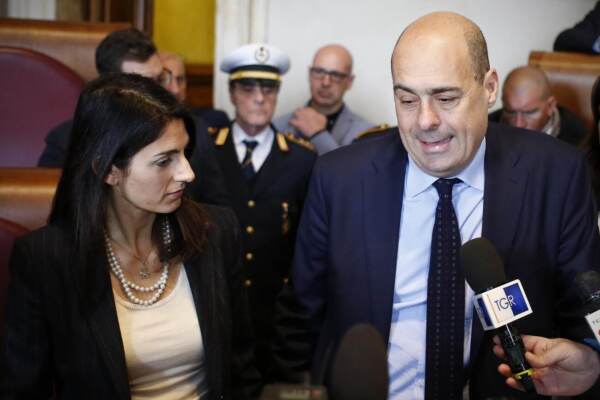 Raggi e Zingaretti