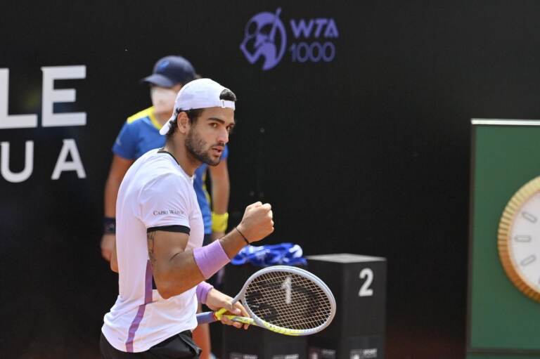 Matteo Berrettini (ITA) vs Nikoloz Basilashvili (GEO) - Internazionali BNL d'Italia 2021