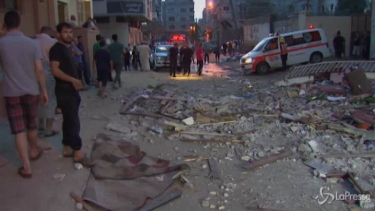 Gaza, la distruzione dopo i raid di Israele