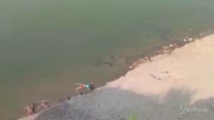 India: decine di cadaveri riaffiorano dal Gange, si teme siano vittime del Covid