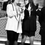 Mia Martini con la sorella Loredana Bertè