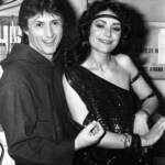 L'abbraccio con Tony Renis.