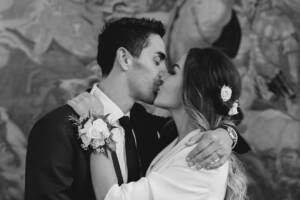 Giorgia Palmas e Filippo Magnini sposi - foto da Instagram