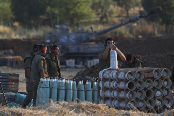 soldati confine gaza