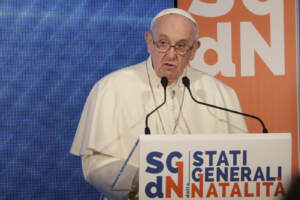 Papa Francesco e Mario Draghi aprono gli Stati generali della natività