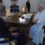 Vaticano, Papa Francesco riceve l’inviato speciale Usa per il clima John Kerry