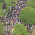 A Londra in migliaia sfilano a sostegno della Palestina