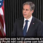 Gaza, Blinken: “Dagli Usa incrollabile appoggio a giornalisti”
