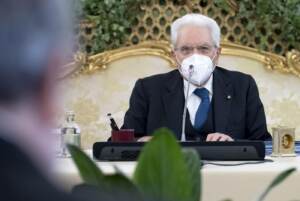 Mattarella partecipa alla Riunione del Consiglio Supremo di Difesa