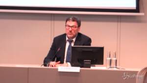 Il ministro Giorgetti