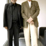Franco Battiato e il regista Alejandro Jodorowsky