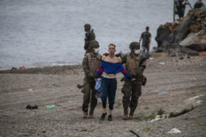 Seven thousand migrants enter Ceuta from Morocco