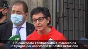 Ministra degli esteri spagnola intervistata