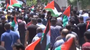Cisgiordania, i funerali del 15enne ucciso dalle forze israeliane