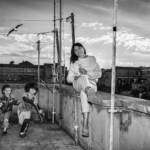 Antonia Truppo con Alice e Diego