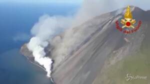 Stromboli dall'alto