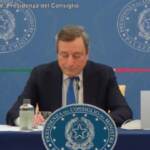 Dl sostegni-bis, Draghi: “Dovevamo attrezzarci a congiuntura difficile ma positiva”