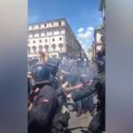 Roma: arresti al corteo Cobas vicino alla Camera