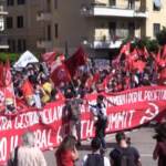 Global Health Summit, corteo di protesta nel centro di Roma