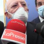 Amministrative Napoli, De Luca: “Manfredi persona di grande prestigio, può fare un ottimo lavoro”