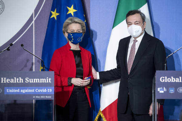 G20, Draghi: “Normalità si avvicina, sì a sospensione temporanea brevetti”