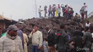 Congo, eruzione Nyiragongo: strade e abitazioni ricoperte dalla lava