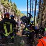 Verbania, precipita una cabina della funivia del Mottarone: almeno 12 le vittime
