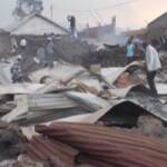Eruzione in Congo, la lava ricopre e distrugge le case a Goma