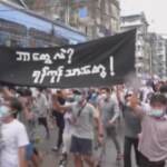 Myanmar: flash mob dell’opposizione a Yangon, la protesta scatta all’improvviso