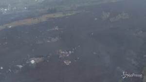 Congo: i danni provocati dal vulcano visti dall’alto
