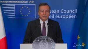 Ue, Draghi: “Sui migranti consapevolezza che occorre una risposta solidale”