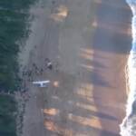 Australia, ultraleggero effettua atterraggio d’emergenza in spiaggia