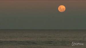 Superluna, le prime spettacolari immagini dall’Australia