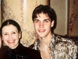Roberto Bolle e Carla Fracci. Foto da Instagram